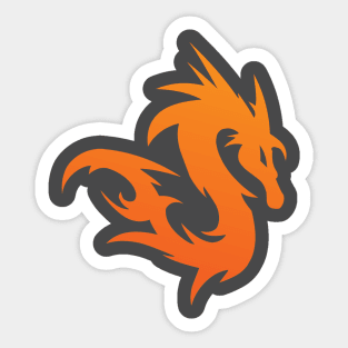 fire dragon Sticker